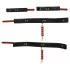 Bad Kitty - menottes attachées aux cuisses - set de contraintes - rouge