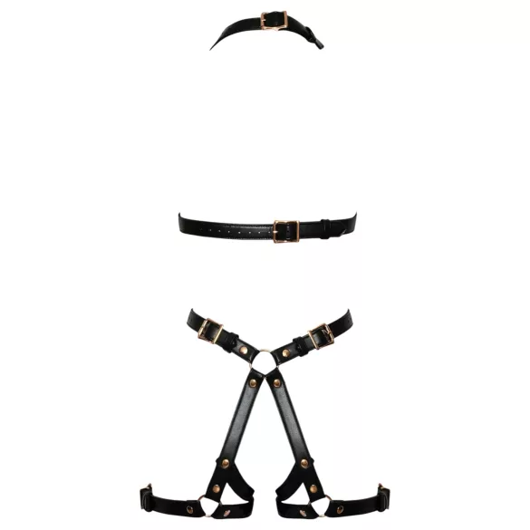 Bad Kitty - body ouvert femme - résille noire