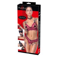 Bad Kitty - Set de Bondage - 6 pièces (noir)