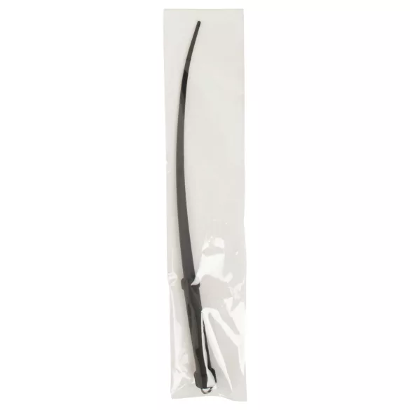 Bad Kitty - fouet en silicone (noir)