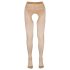 Cottelli - Bas sexys rayées (naturel)