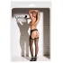 Cottelli - Bas jarretelles sexy - noir - L/XL