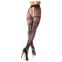 Cottelli - Bas collants résille double effet (noir) - L/XL