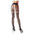 Cottelli - Bas collants résille double effet (noir) - L/XL