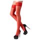 Cottelli - Bas satin rouge - 2/M