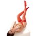 Cottelli - Bas satin rouge - 3/M-L