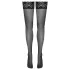 Cottelli - bas autofix avec bordure en dentelle (noir) - 5