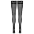 Cottelli - bas autofix avec bordure en dentelle (noir) - 5