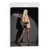 Cottelli - Bas résille avec ceinture dentelle (noir) - 5