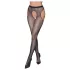 Cottelli Legwear - bas noirs ouverts et brillants (S-L)