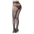Cottelli Legwear - bas noirs ouverts et brillants (S-L)