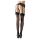Cottelli - Bas résille noire à couture arrière et talons élevés - 8