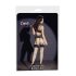 Collants Cottelli - rayés avec nœud à l'arrière (naturel) - 5