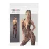 NO:XQSE - Body en dentelle - Orné de perles - Noir