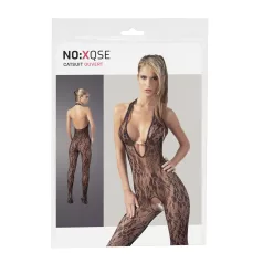 NO:XQSE - Body en dentelle - Orné de perles - Noir - L/XL