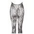 NO:XQSE - Body en dentelle - Orné de perles - Noir - L/XL