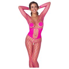 Cottelli - body résille rose - S-L