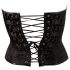 Cottelli - Corset de fête brodé (noir) - L