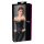 Cottelli - Corset de fête brodé (noir) - 2XL