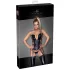 Noir - corset porte-jarretelles dentelle - noir