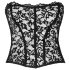 Noir - Corset en Dentelle (Noir)