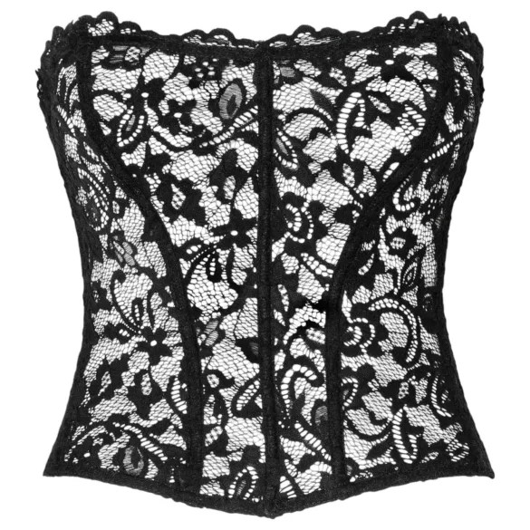 Noir - corset en dentelle (noir) - L