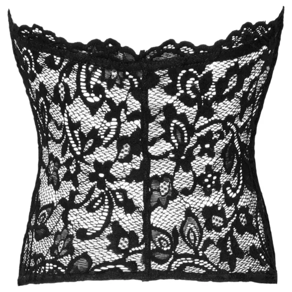Noir - corset en dentelle (noir) - L