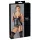 Cottelli Bondage - haut push-up brillant avec menottes (noir) - XL