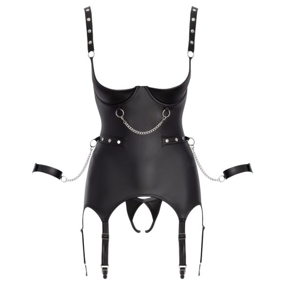 Cottelli - ensemble bondage soutien-seins - noir - M