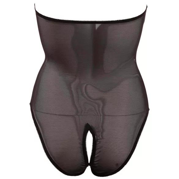 Abierta Fina - Body en dentelle - effet brillant - L