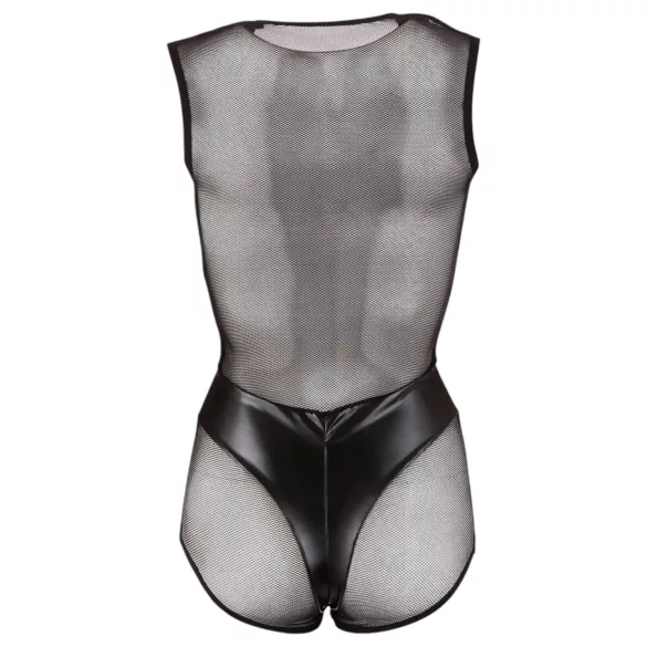 Cottelli - body résille brillant - noir