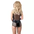 Cottelli - body résille brillant - noir - L