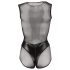 Cottelli - Body résille brillant (noir) - L