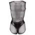 Cottelli - body résille brillant - noir - L
