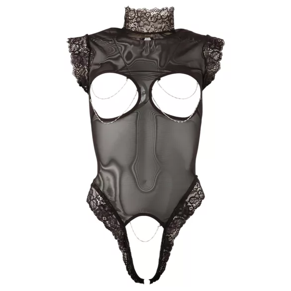Abierta Fina - Body lingerie ouvert - dentelle transparente