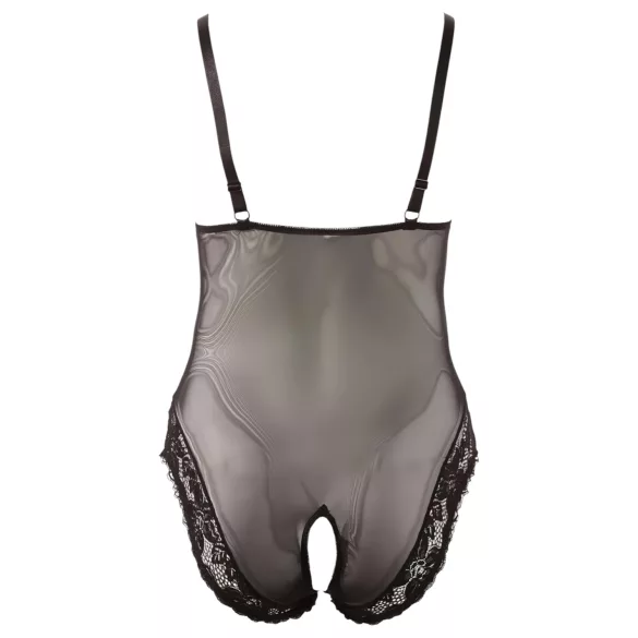 Cottelli - Body grande taille en dentelle - noir