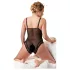 Cottelli - Body grande taille en dentelle - noir - XXXL