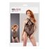 NO:XQSE - Body filet à fleurs avec col licou - noir (S-L)