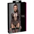 Cottelli - body transparent à bretelles - noir