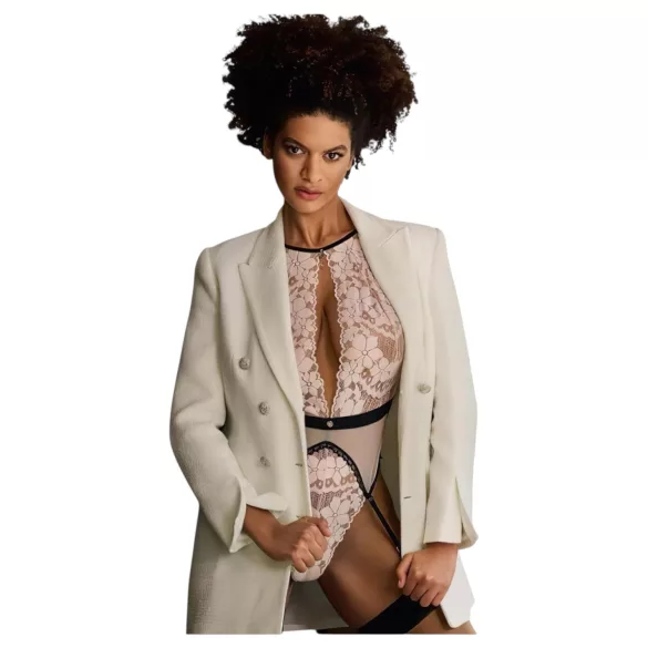 Obsessive Lilines - body porte-jarretelles - rose
