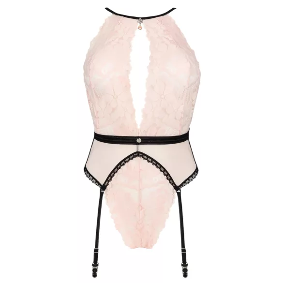 Obsessive Lilines - body porte-jarretelles - rose