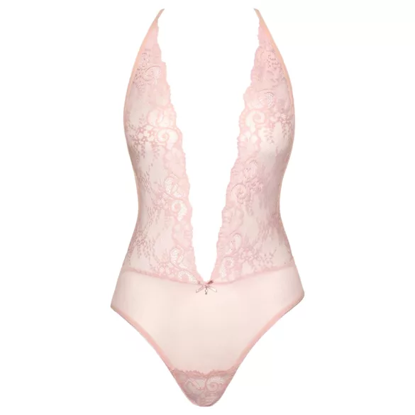 Kissable - body en dentelle - rose - L/XL