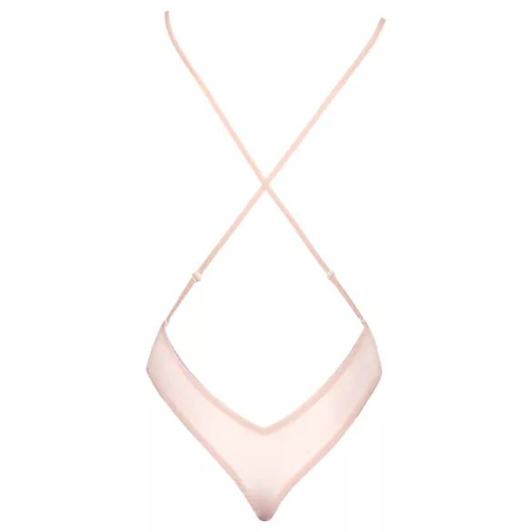 Kissable - body en dentelle - rose - L/XL