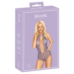 Kissable - Body en dentelle lilas, dos nu Kissable - Body en dentelle lilas, dos nu