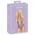 Kissable - body en dentelle à tour de cou - violet