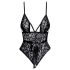 Baisers - body en dentelle (noir) - L/XL