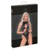 Noir - Body motif peau de serpent (noir) - M