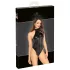 Noir - body brillant à col halter (noir) - L