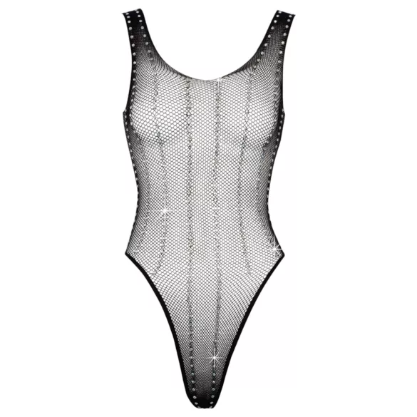 Cottelli - body résille avec strass - noir - S-L