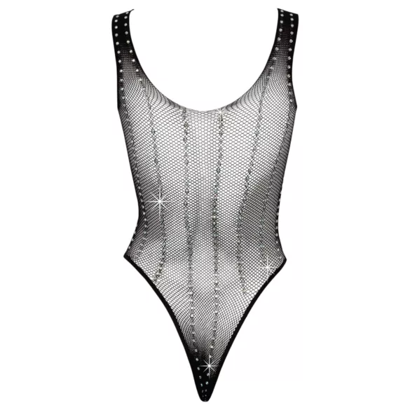 Cottelli - body résille avec strass - noir - S-L